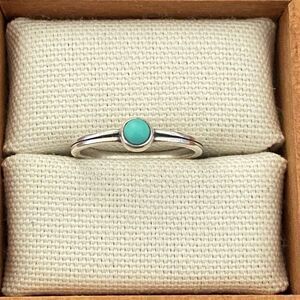 James Avery Retired Turquoise Stacker Ring